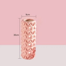 EVA 요가 블록 피트니스 장비 필라테스 폼 롤러 피트니스 체육관 운동 근육 마사지 롤러 칼럼 요가 벨트 벽, 09 30X10 Pink Mini