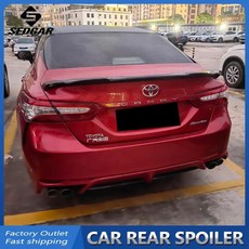 세대 순정 스타일 플라스틱 무도색 스포일러 트렁크 부트 윙, 2. Red, 기본