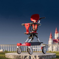 접이식 유모차 여행용 경량 휴대용 캐릭터 기내용, 1개, 미키 A