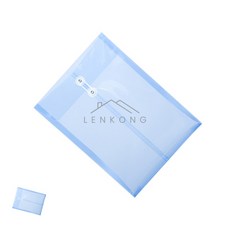 팔렌콩 A4 투명 PP 서류봉투 파일 클리어파일 문구