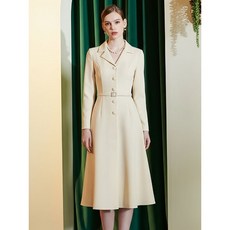 미니멈 테일러드 벨티드 원피스 MXDGWO0130-IV