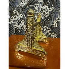 京綸 新款福紋兵器架 合金材質 穩固耐用 多用途展示架 武器架 令旗架 法器座, 1個