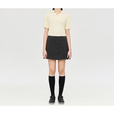 여성 봄 퍼포 A라인 큐롯 L21D1PC372_BK