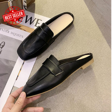 모녀애 베스트 여성 베이직 편안한 1cm 낮은굽 블로퍼 심플 데일리룩 샌들(재입고)