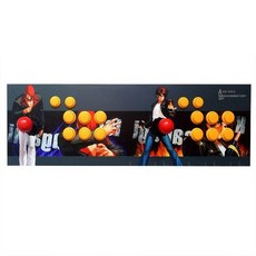 조이스틱 2인용 오락실 메이크스틱 콘솔 컨트롤러 조이패드 게임, 1. 데스크탑 2인 6버튼 A, 1개, PC용-2인용-01 6키 직배치