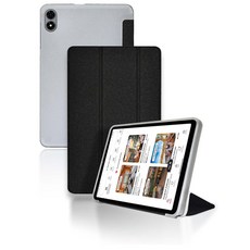 ALLDOCUBE iPLAY 70 Mini Pro 8.4인치 호환 투명 케이스 북커버 케이스나라, 블랙, 1개