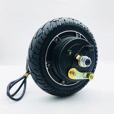 百物集 電動滑板車電機 8寸 350W 實心胎 鼓剎 24V 36V 48V 改裝電機, 1個, 8寸36V350W鼓剎電機