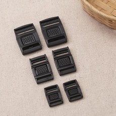 짱패브릭 원터치플라스틱버클, 20mm, 4개