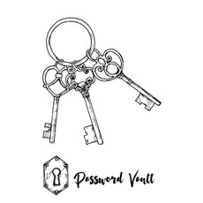 (영문도서) password vault: Internet Password Logbook Large Print with Tabs - Black And White Cover Paperback, Independently Published, English, 9781687659637