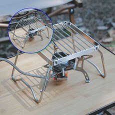 쌍문상회 그릴받침대 버너스탠드 미니화로대 냄비 그리들 오덕 거치대 40872EA, 본상품