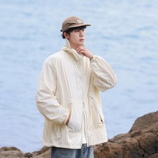 남여공용 바람막이 프리미엄 초경량 자외선차단 방풍 자켓 오버핏 캠핑 등산 코트