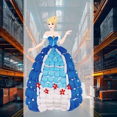 플레이콘 공주 스텔라 만들기체험 그리기풍선 만들기재료 생일선물 색칠풍선 입체풍선