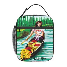 반데라 플래그 로테리아 카드 멕시코 빙고 복권 절연 도시락 가방 방수 열 쿨러 상자, A. 26x21x11cm, 8. 10