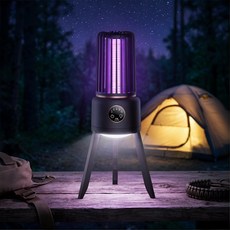 爆款 USB充電戶外電擊滅蚊燈便攜式照明小夜燈露營燈驅蚊器, usb直插款