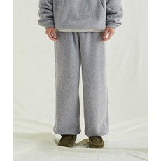 [국내 매장품] MELANGE MASTER 루즈 핏 플리스 라운지 스웨트 팬츠 [멜란지 그레이] 144585