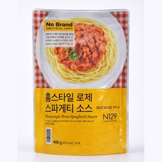 노브랜드 홈스타일 로제 스파게티 소스, 10개, 400g