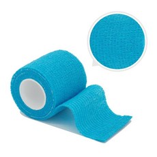 접착 탄력 붕대 톰의 포옹 스포츠 무릎 손가락 발목 손바닥 어깨 운동 랩 테이프 밴드, 7.5cmX4.8m, 6. Sky bleu, 1개