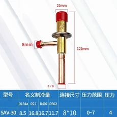 1PC 냉동 에너지 조절 밸브 고온 가스 바이패스 팽창 드라이어 SAV, 03 SAV 30