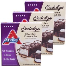 앳킨스 어드밴티지 바 초콜릿 코코넛, 200g, 3개