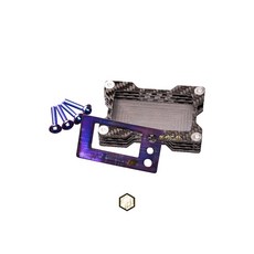 SPORT D 機車精品 鈦合金外框顯示儀表 磁吸支架, 1個, 鈦片 - CUBE G