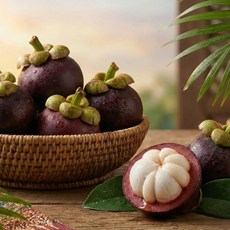 팜보스 과일의 여왕 태국산 망고스틴 500g 1kg 2kg 3kg