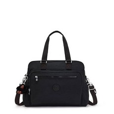 Kipling Alanna 기저귀 가방 블랙 토널 다용도 포켓 & 넉넉한 내부 수납