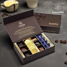 벨기에 수제초콜릿 레오니다스 컬렉션 14P+쇼핑백/ Leonidas Belgium Handmade Chocolate Gift Set 14P, 1세트, 130g