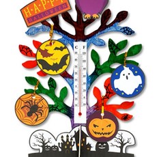 할로윈데이 온도계나무 만들기 엄마표문센