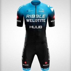 남성 철인 3종 경기복 슈트 바다 트라이애슬론 싸이클복 수영 라이딩복 세트 상의 하의, L, 1