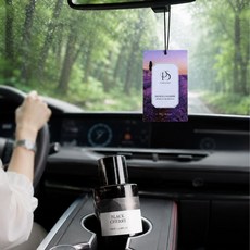 생활구역 차량 컵홀더 디퓨저 걸이형 방향제 세트 차량 악세사리 실내 방향제 향기좋은 차량 방향제 새차선물 블랙체리, 1세트, 블랙체리향, 과일/트로피칼향