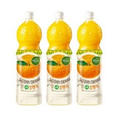 자연은 오렌지, 4개, 1.5L