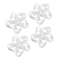 프레티줌 20개 실험실 튜브 클램프 플라스틱 호스 흐름 제어 클립