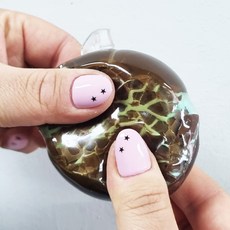 허니잼 두쫀쿠 왁뿌볼 2p 크런치 말랑이 왁스 뿌수기 두바이 쫀득 말랑이 왁스볼 스트레스볼, 2개