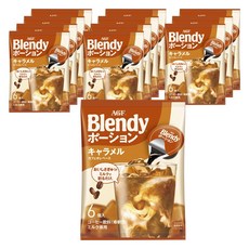 AGF Blendy 焦糖拿鐵歐蕾濃縮咖啡球, 12個, 6件, 18g