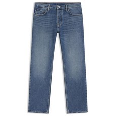 Hugo 남성용 Jonah 레귤러 핏 청바지 블랙 제이드