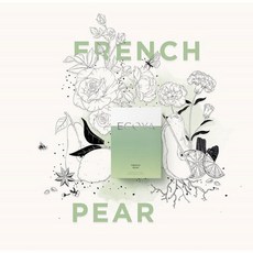 ECOYA 澳洲經典香氛蠟燭 400g 法式梨香, 1個