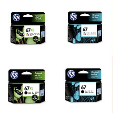 HP 67 墨水匣, 1個, 原廠HP67彩色一般量3YM55AA