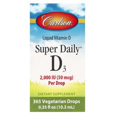 칼슨랩스 Super Daily D3 50mcg(2000IU) 10.3ml (0.35fl oz), 1개