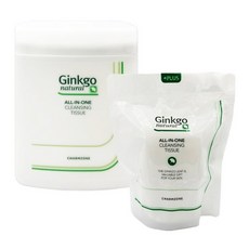 참존 징코 클린징 클렌징 티슈 110매 본품 리필세트, 1세트