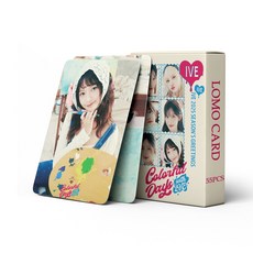 2025 아이브 포카 시즌 집합포토카드 앨범 굿즈 55장, 1번