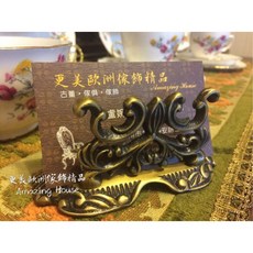 Amazing House 銅製名片座 皇冠/天鵝, 1個, 天鵝