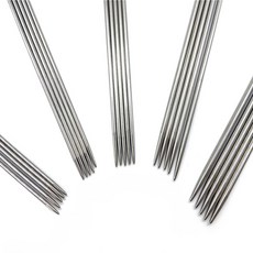 대바늘 뜨개바늘 스텐 뜨개용품 목도리 스웨터 세트, 1개