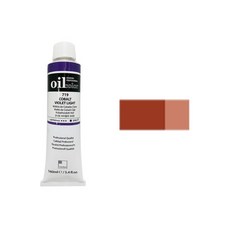 제이오스토어 유화물감A 50ml 레드오우커735 3개입1세트 채색도구 학생유화 물감세트 전문유화