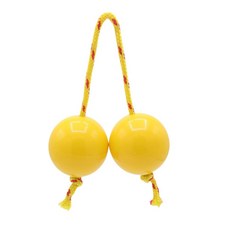 WAYER 샌드 에그 아살라토 쉐이커 손가락 카샤카 악기용, Yellow