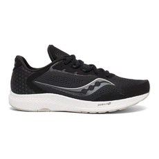Saucony 남성용 프리덤 4 러닝화 블랙/스톤