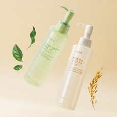 식물나라 클렌징오일 200ml [어린녹차/뽀얀쌀], 어린녹차 클렌징오일