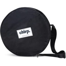 Chirp 처프 휠 휴대용 케이스 여행용 이동 중 통증 완화 및 스트레칭 요가 폼 롤러 세트 미포함, 1개