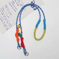 裏面LM 多功能斜挎掛繩 彩色定製戶外便攜相機揹帶 斜挎防丟, 晴空海洋, 1個, 晴空海洋