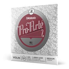 D'Addario 다다리오 바이올린 현 Pro · Arte 세트 J56W 44M Medium Tension