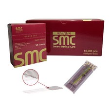 smc침 국산 일회용 멸균스프링침 0.20 x 30mm 100쌈 1000개입, 1000개